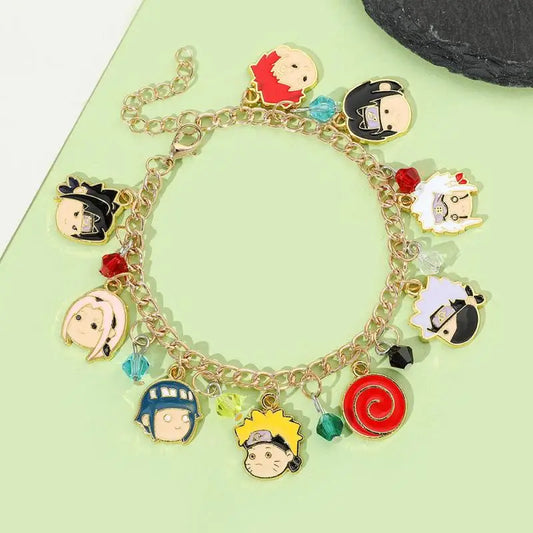 Shinobi Symbol Charm Bracelet